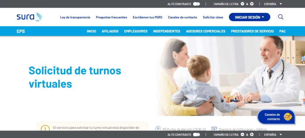 sura afiliacion independiente