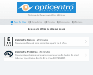 citas optometria colsubsidio